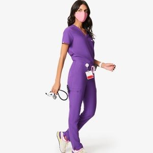 FIGS Ultra Violet Yola Pants - XS